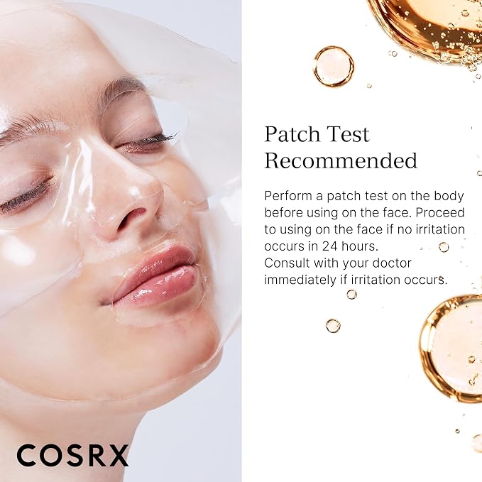 COSRX The Alpha-Arbutin Discoloration Care Hydrogel Face Masks Skincare 3 EA - Image 9
