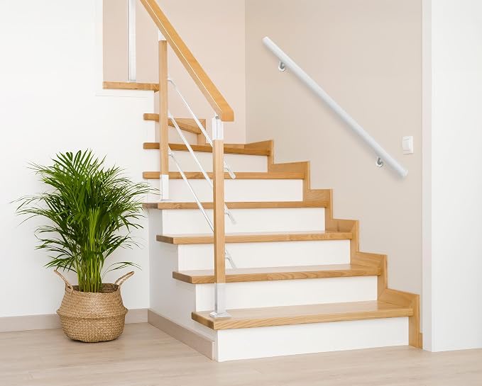 Meranti Aluminum Handrail for Indoor or Outdoor Steps and Stairs – Hand Rails - Image 7