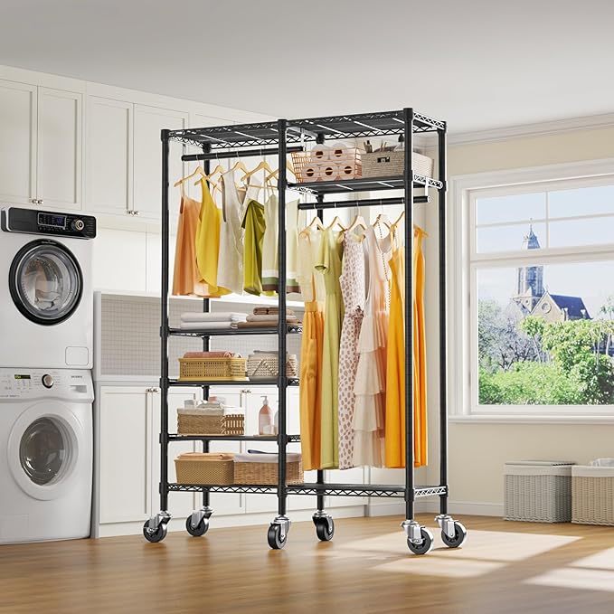 VIPEK R4 Garment Racks Heavy Duty Clothes Rack -620lb Capacity Metal Frame - Image 2
