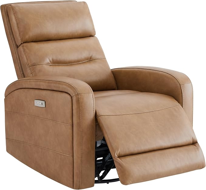 Watson & Whitely Swivel Power Recliner Glider Rocker, Small Recliner by WatsonWhitely
