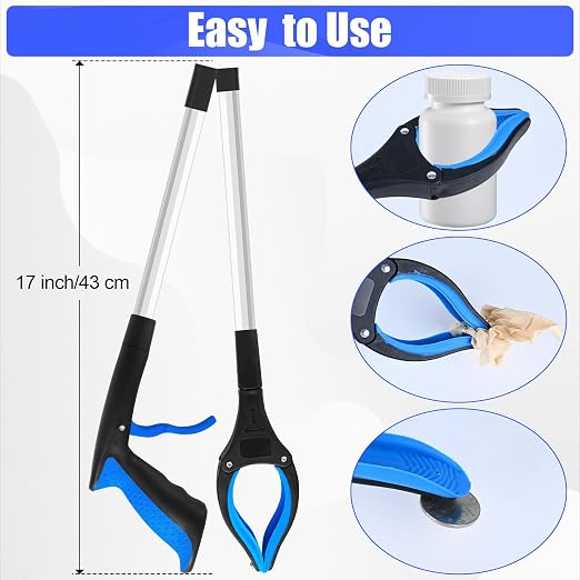 12 Pack 32 Inch Commercial Trash Grabber - Image 7
