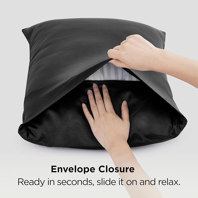 Bedsure King Size Satin Pillowcase Set of 2 - Image 8