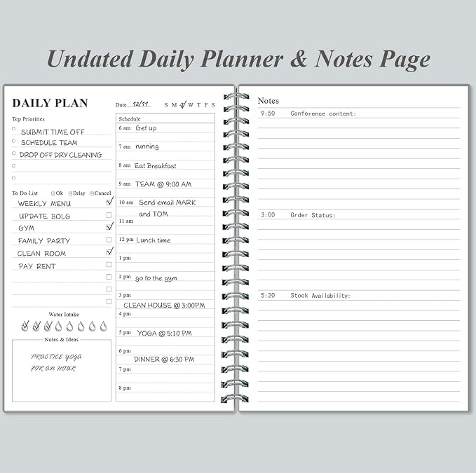 Daily Planner Undated - Image 3