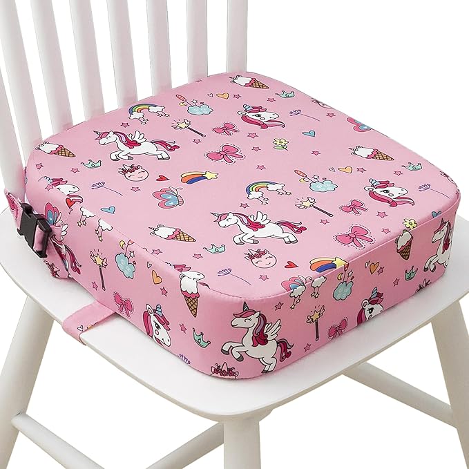 Toddler Booster Seat for Dining Table, Portable Kids Booster Seat by Eiury