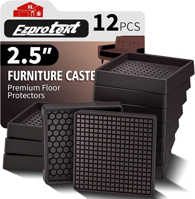 Ezprotekt Non Slip Furniture Pads, Anti-Slip Furniture Coasters by VisittheEzprotekt