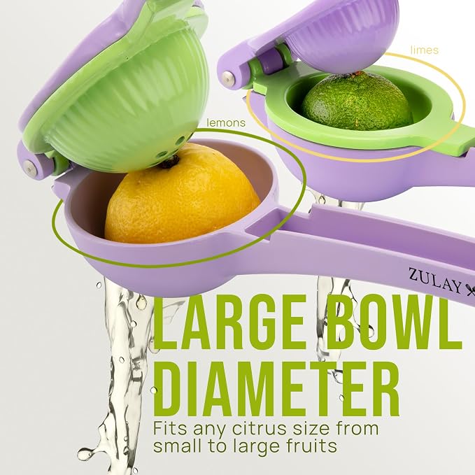 Zulay Kitchen Metal 2-in-1 Lemon Squeezer - Image 2