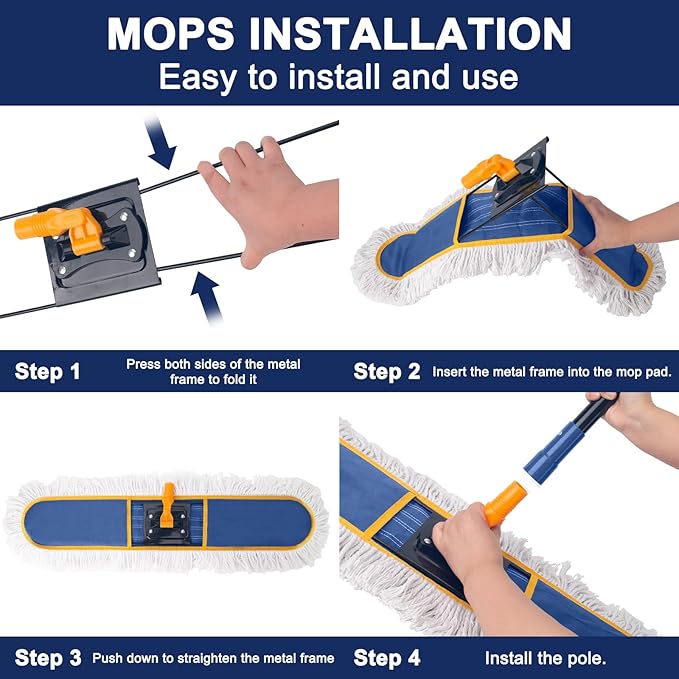 KeFanta 36" Commercial Dust Mops - Image 6