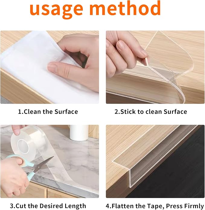 Edge Corner Protector Baby Proofing, Soft Clear Furniture Table Corner Guard & - Image 6
