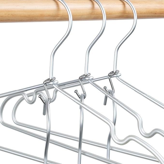 Clothes Hanger Connector Hooks, Clothes Hanger Organizer Mini Space Saving - Image 9