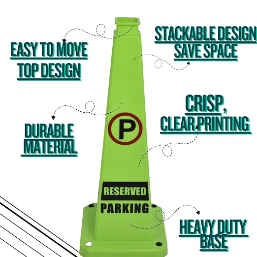 BESEA Reserved Parking Cone 6 Pack - Image 5
