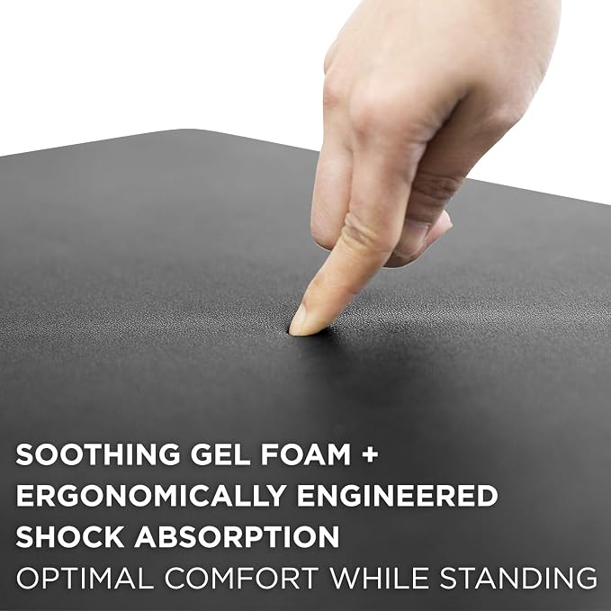 Mount-It! Anti Fatigue Floor Mat | Standing Comfort Mat - Image 4
