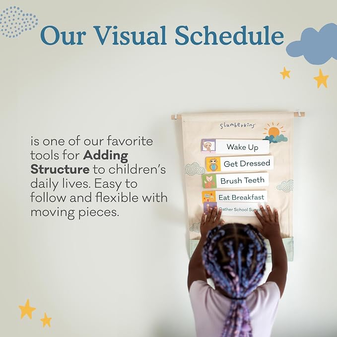 Slumberkins 18 Piece Visual Schedule - Image 2