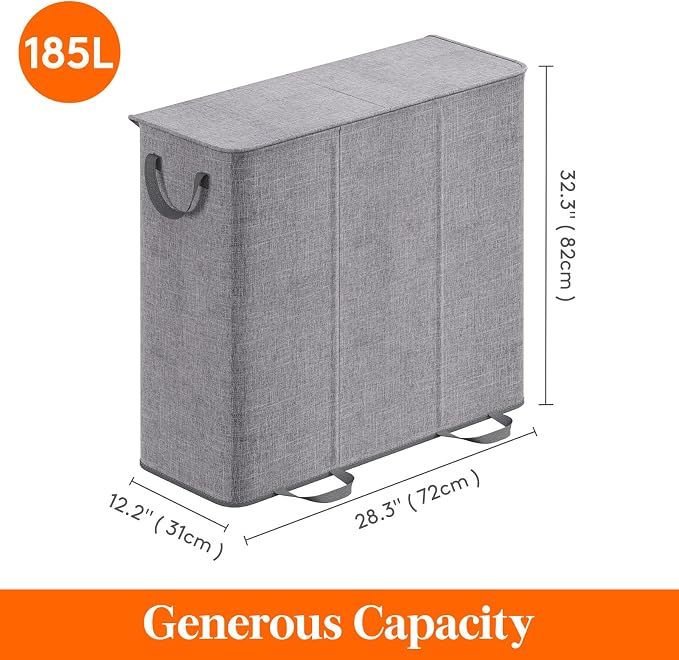 Lifewit Triple Laundry Hamper - Field & Grace