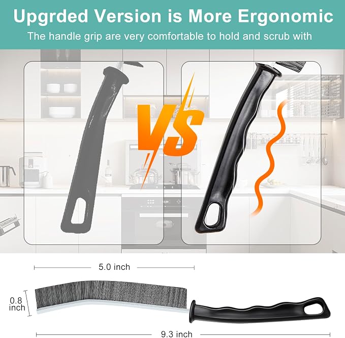Crevice Cleaning Brush，Hard-Bristled Grout Brush，2024 New Multifunctional Gap - Field & Grace