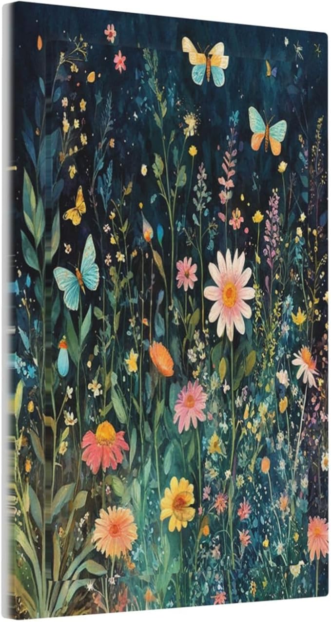 Light Switch Cover Plate Boho Vintage Floral Flower Butterfly 1 Gang No Device - Image 2