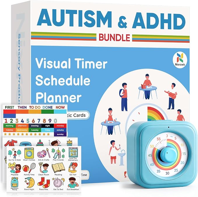 2-in-1 Visual Timer & Magnetic Visual Schedule by BetterToolsBrighterFutures