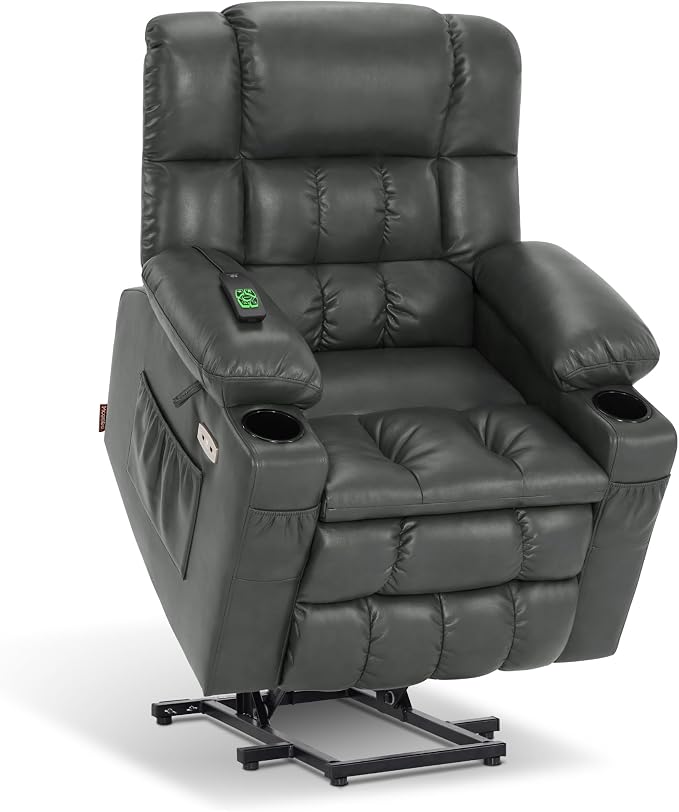 MCombo Dual Motor Small Power Lift Recliner Chair by MCombo