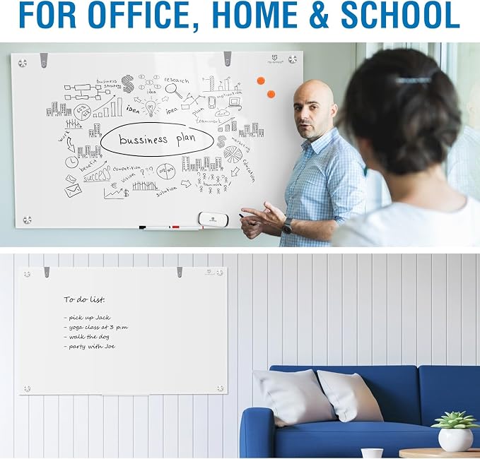 TSJ OFFICE Glass Dry-Erase Board - Image 6