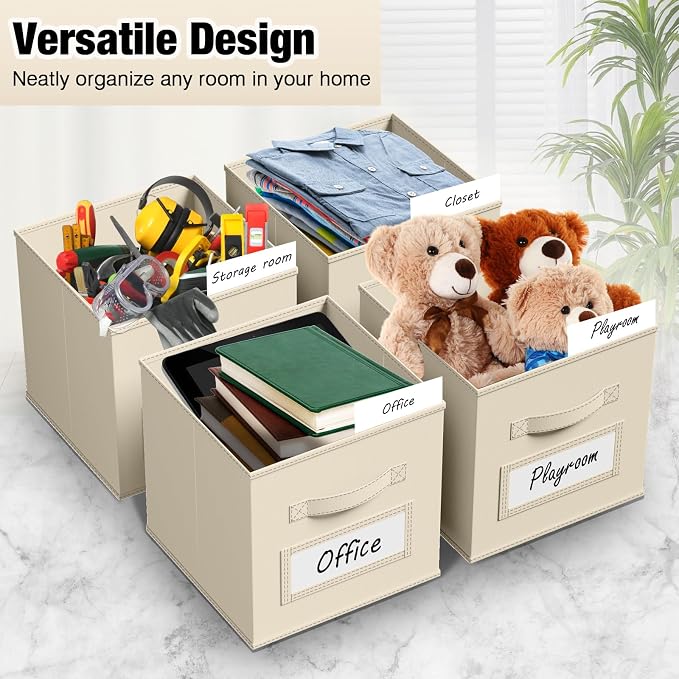 10 Pcs Fabric Storage Cubes - Image 4