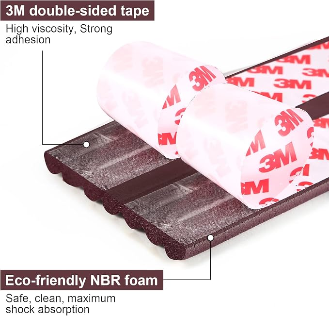 Baby Proofing Edge Corner Protector, 16.4 ft Edge Guards Padding - Image 3