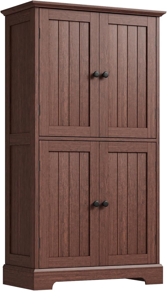ChooChoo Bathroom Floor Cabinet, Farmhouse Bathroom Storage Cabinet by ChooChoo
