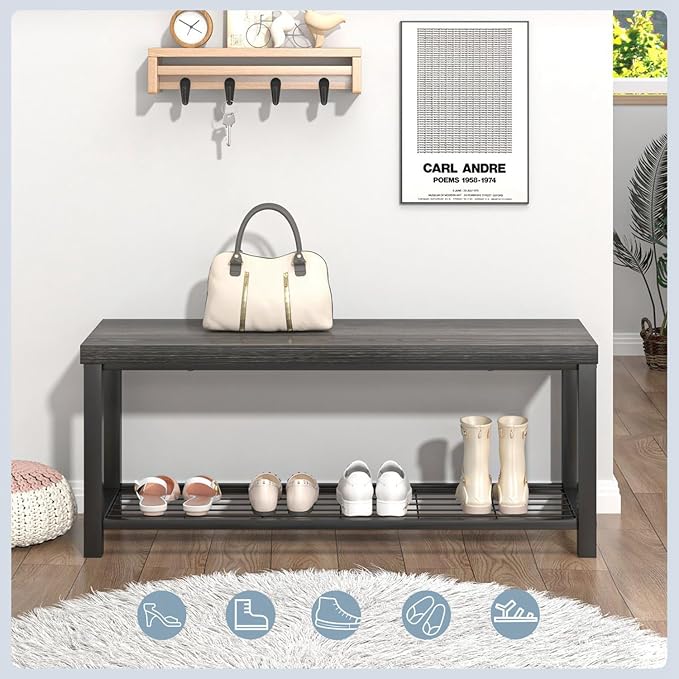 FOLUBAN Industrial Shoe Storage Bench - Image 6