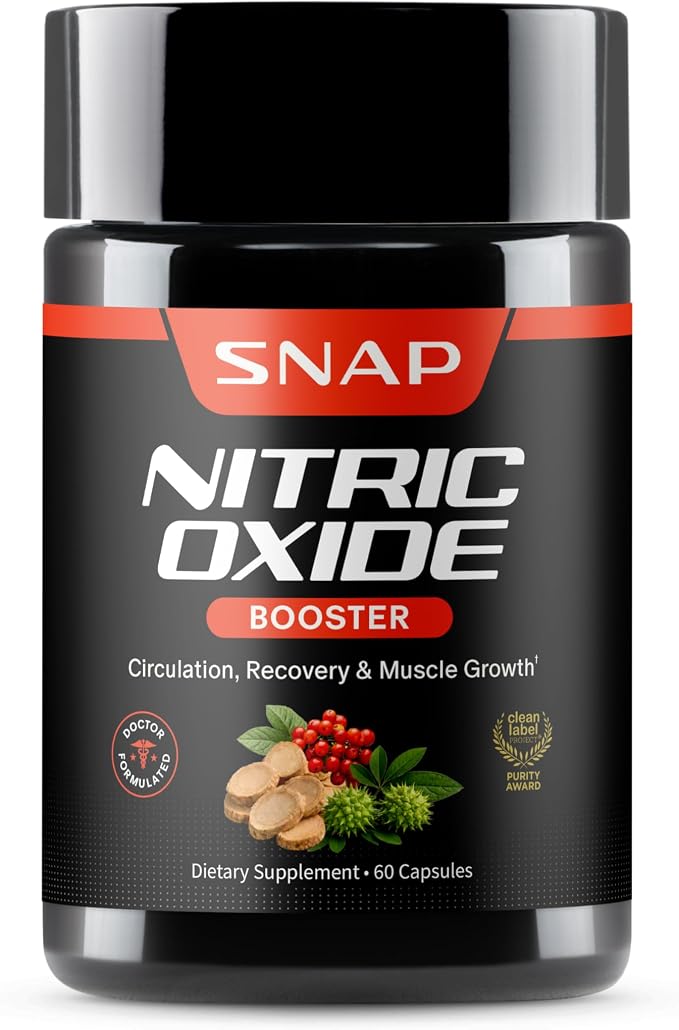 Snap Supplements Nitric Oxide Supplement by SnapSupplements