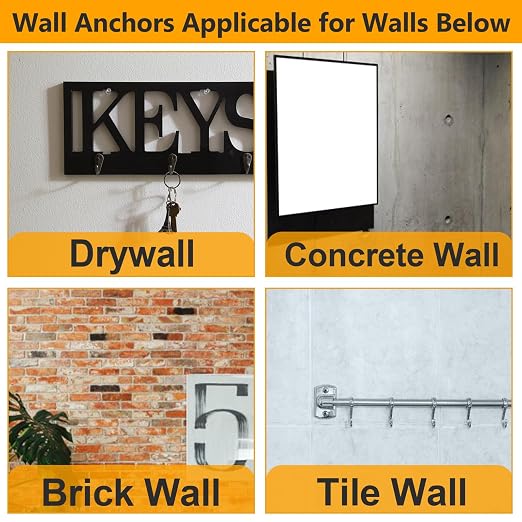 KURUI Drywall Anchors Assortment Kit - Image 8
