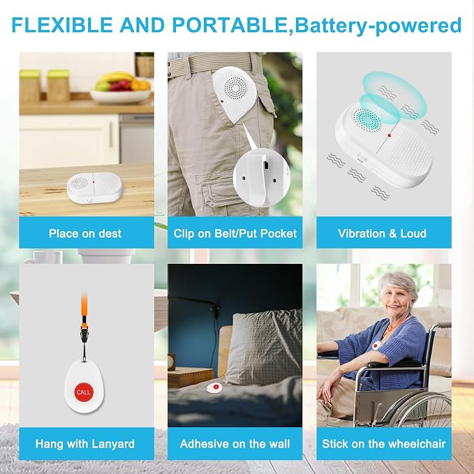 CallToU Wireless Caregiver Pager Call Button - Image 3