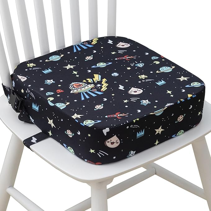Toddler Booster Seat for Dining Table, Portable Kids Booster Seat by Eiury