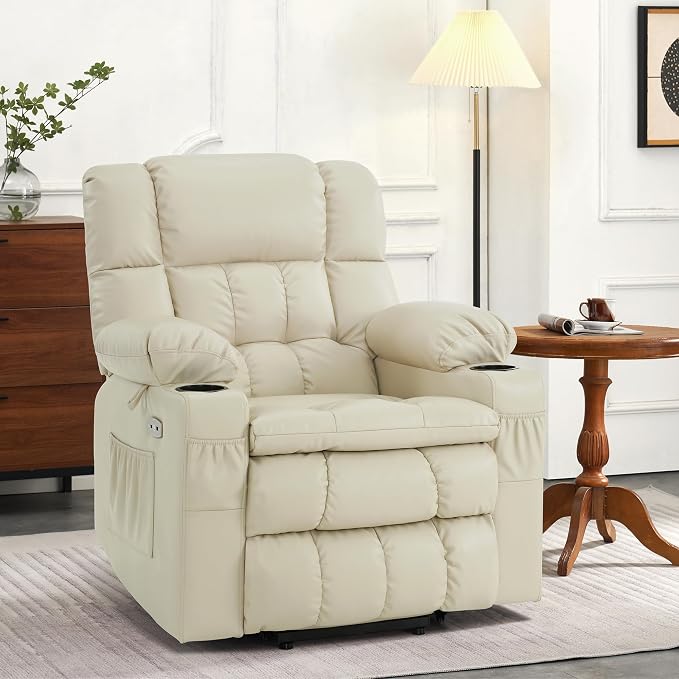 MCombo Dual Motor Small Power Lift Recliner Chair - Image 2