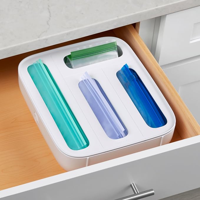 StoraBag Drawer Food Bags Dispenser, Plastic Sandwich Bag Organizer - Image 5