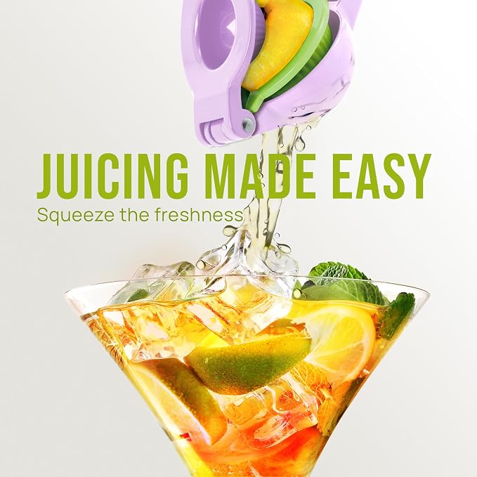 Zulay Kitchen Metal 2-in-1 Lemon Squeezer - Image 3