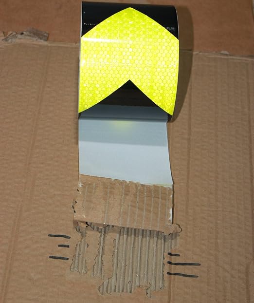 Reflective Tape Outdoor Waterproof 3 inch X 166 feet, High Visibility Hazard - Image 2