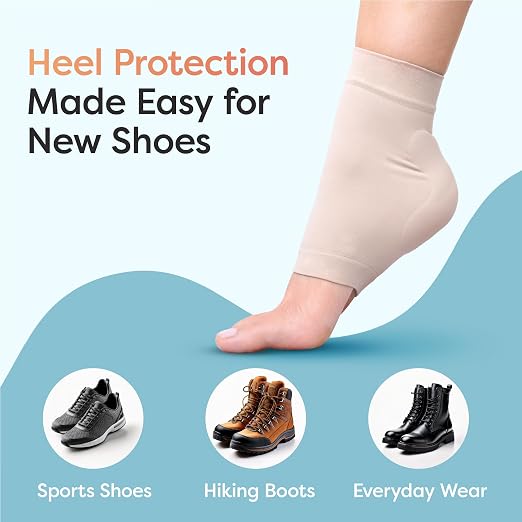 ZenToes Achilles Tendon Support Sleeve, Padded Compression Sleeve - Image 2