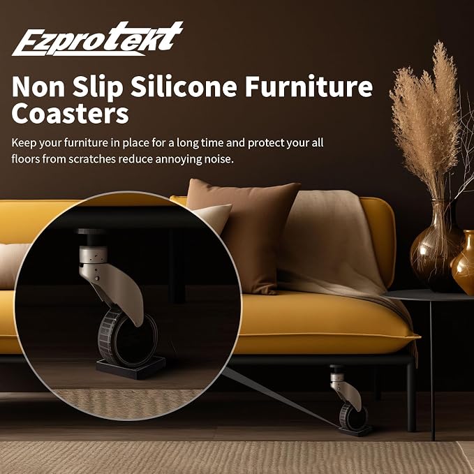 Ezprotekt Non Slip Furniture Pads, Anti-Slip Furniture Coasters - Image 6