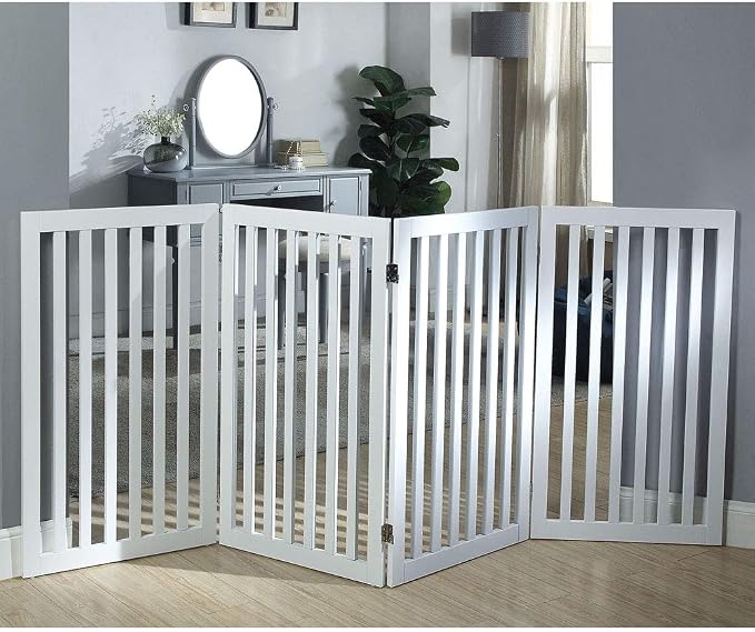 unipaws 36”H Free Standing Pet Gate - Image 3