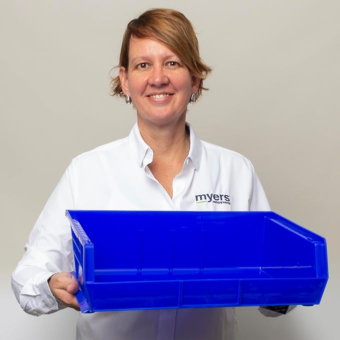 Akro-Mils 30255 AkroBins Plastic Storage Bins, Space-Saving Stackable Bins - Image 11
