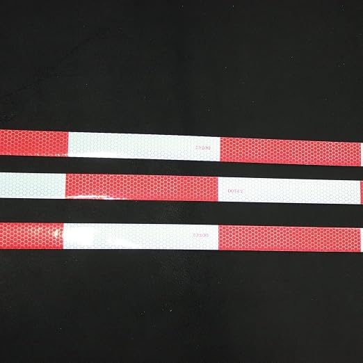 Dot-C2 Reflective Tape 1 inch X 74 FT X 10 Rolls, High Intensity Grade - Image 3
