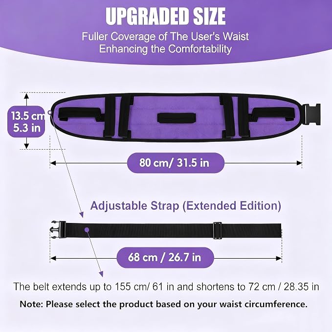 Rhino Valley Gait Belt for Senior - Image 3