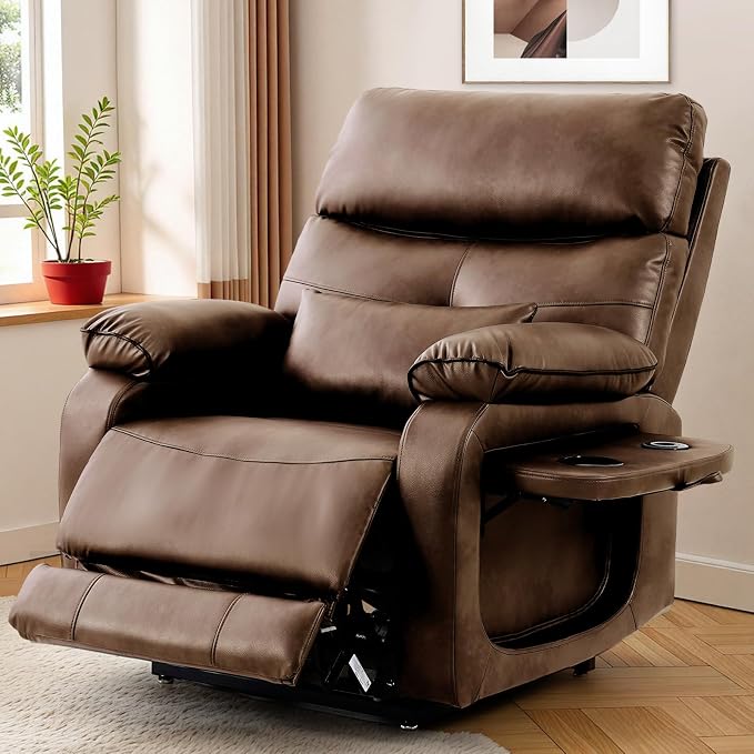 Dual Motor Power Lift Recliner Chair by Restreal