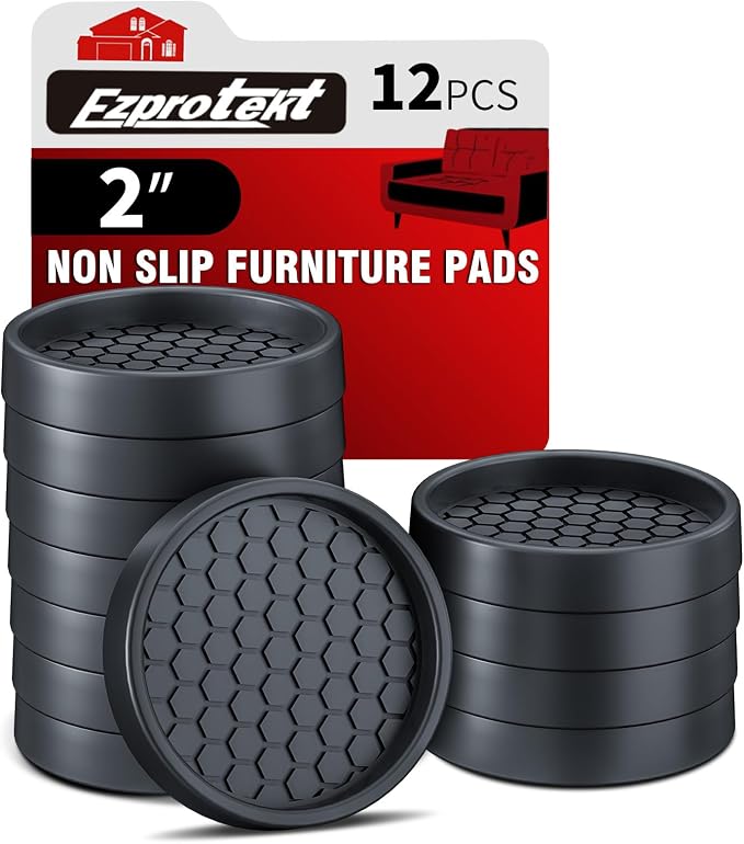 Ezprotekt Non Slip Furniture Pads, Anti-Slip Furniture Coasters by VisittheEzprotekt