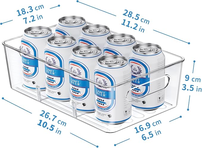 Pantry Organizers and Storage, 4 Pack Snack Organizer - Image 3