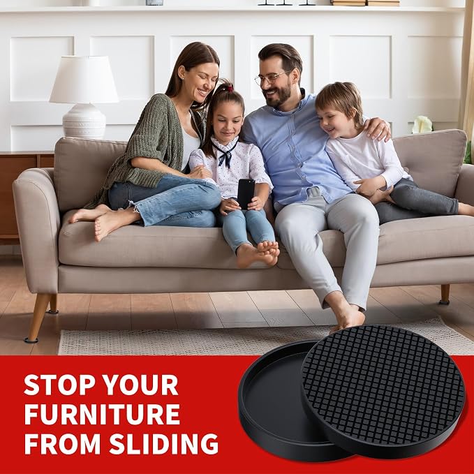 Ezprotekt Non Slip Furniture Pads, Anti Skid Furniture Coasters - Image 2