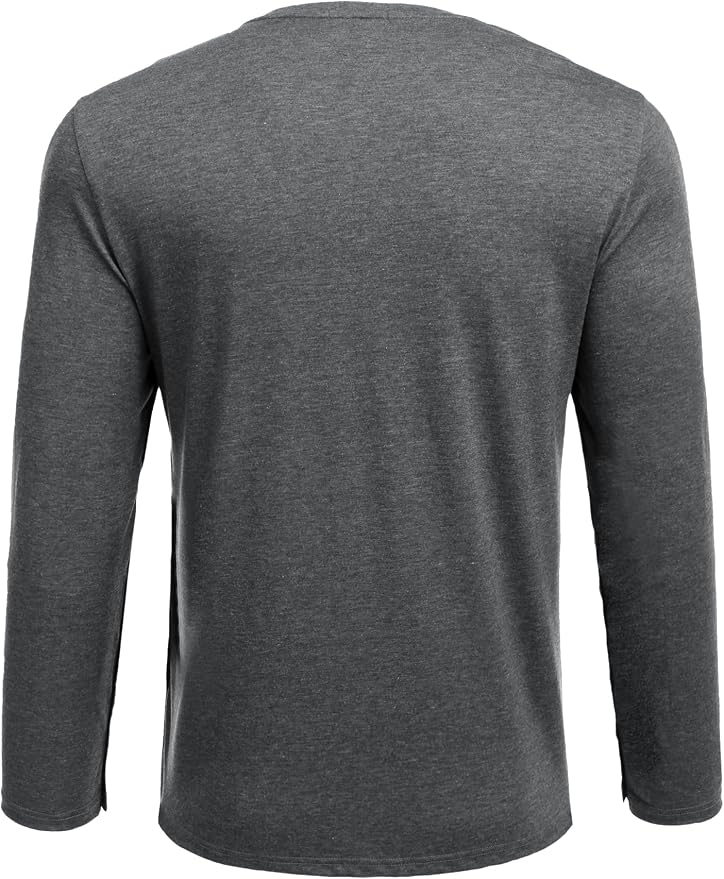 Deyeek Men's Post Shoulder Surgery Recovery Shirts Full Tear Away Long Sleeve - Image 5