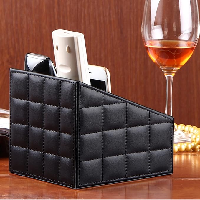 Fashionable PU Leather TV Remote Control Holder - Image 5