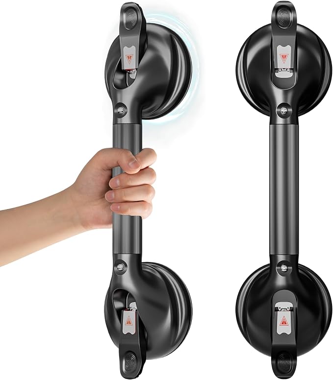 DAILYLIFE Grab Bars for Bathtubs and Showers, 17 inch Shower Handles for by DAILYLIFE