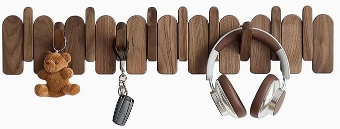 Wall Mounted Piano Key Hanger | Flip Style Hook | Entrance Wall Art Hook - Image 6