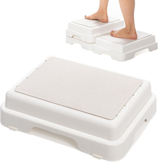 Shower Bath Step Stackable Bathtub Non Slip Safety Step Stool, Indoor/Outdoor by GIVEYOUTHEBESTYOUNEED