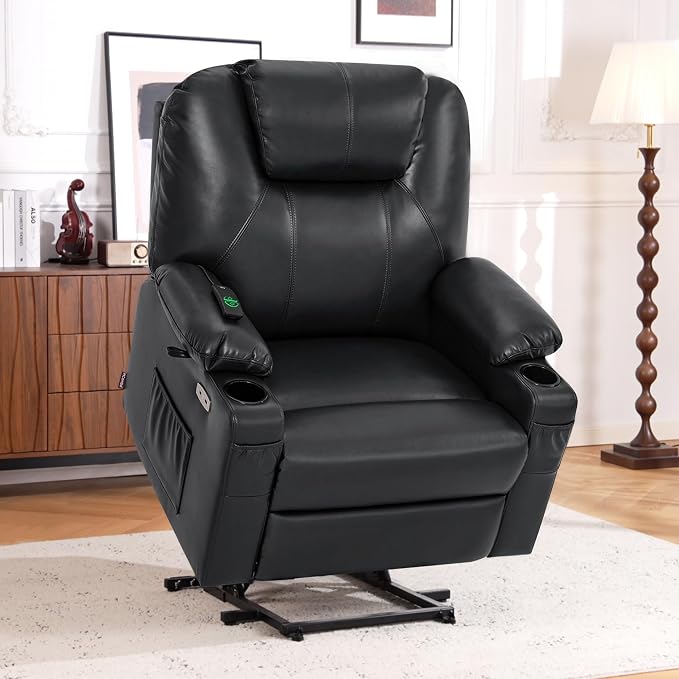 MCombo Extra Wide Power Lift Recliner Chair - Image 2